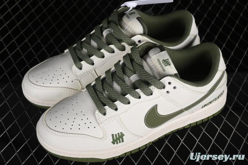 Nike SB Dunk Low UN Collaboration - Letter Green Anniversary High-End Custom Low-Top Casual Skate Shoes - BB2699-211