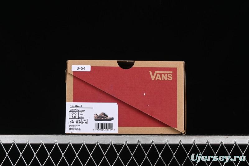 Vans Classics Knu Skool Retro Sneakers with Enlarged Toe and Thickened Trim - VN000CSQW3ZT188