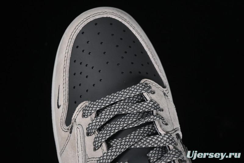 Nike Travis Scott x Fragment Design x Air Jordan 1 Low OG SP AJ1 Retro Sneakers - XZ3398-002