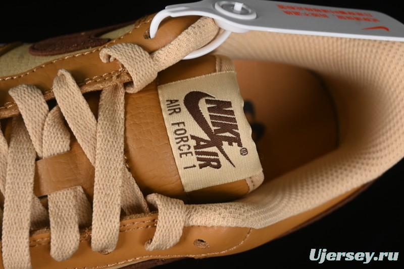 Nike Air Force 1 '07 Low Casual Sneakers with Full-Length Air Cushion - HQ3905-200