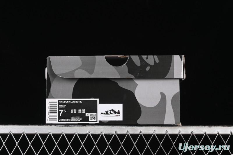 Nike SB Dunk Low Supreme x Bape Collaboration Anniversary Edition Custom Low-Top Casual Sneakers - SJ1089-018