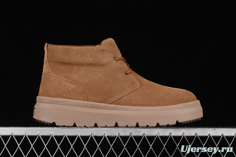 UGG Burleigh Chukka Comfortable Flat Lace-Up Round Toe Fashion Casual Boots - 1151773