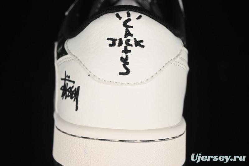 Nike Travis Scott x Fragment Design x Air Jordan 1 Low OG SP Sneakers - SJ2068-128