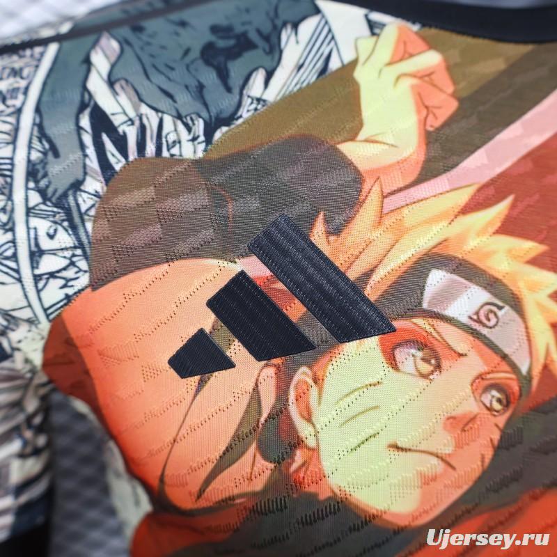 Player Version 2025 Japan Multi-Color with Naruto Anime Character Jersey