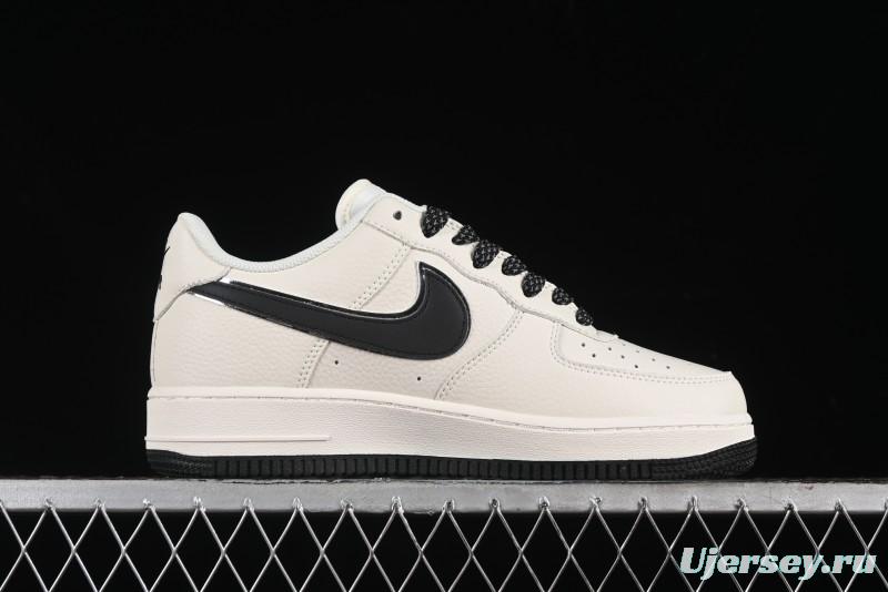 Nike Air Force 1 '07 Low QR Code Black Star Sneakers - CU1836-962