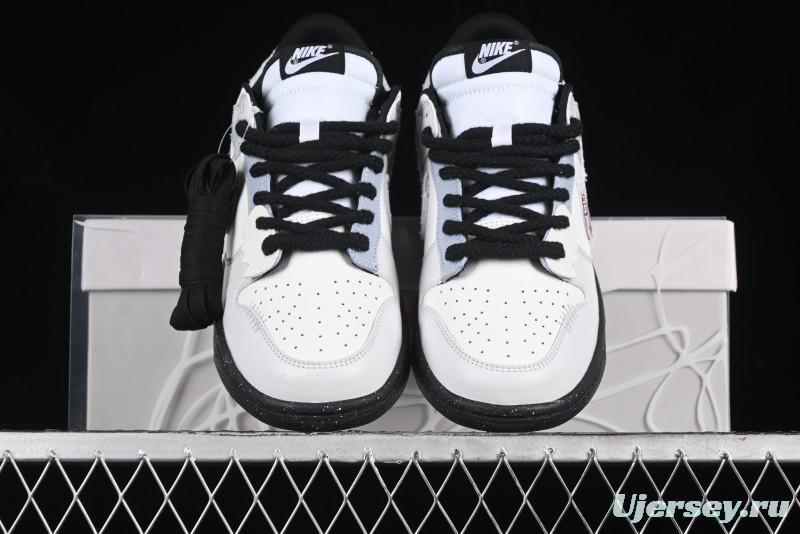 Nike Dunk Low Panda Prank Qixi Special Edition Low-Top Casual Sneakers - DD1391-100