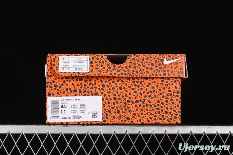 Nike Air Zoom G.T. Hustle 3 Basketball Shoes with Cushioning and Breathability - FV3425-900