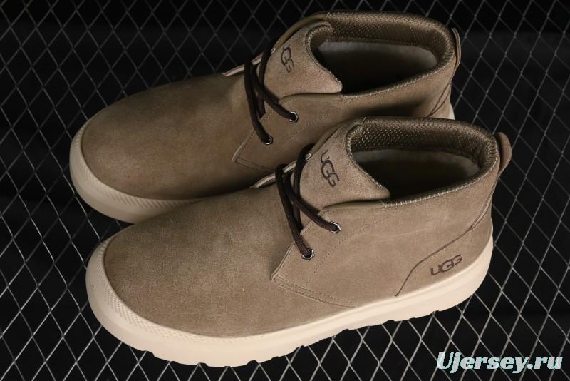 UGG Burleigh Chukka Comfort Flat Lace-Up Round Toe Casual Boots - 1151773