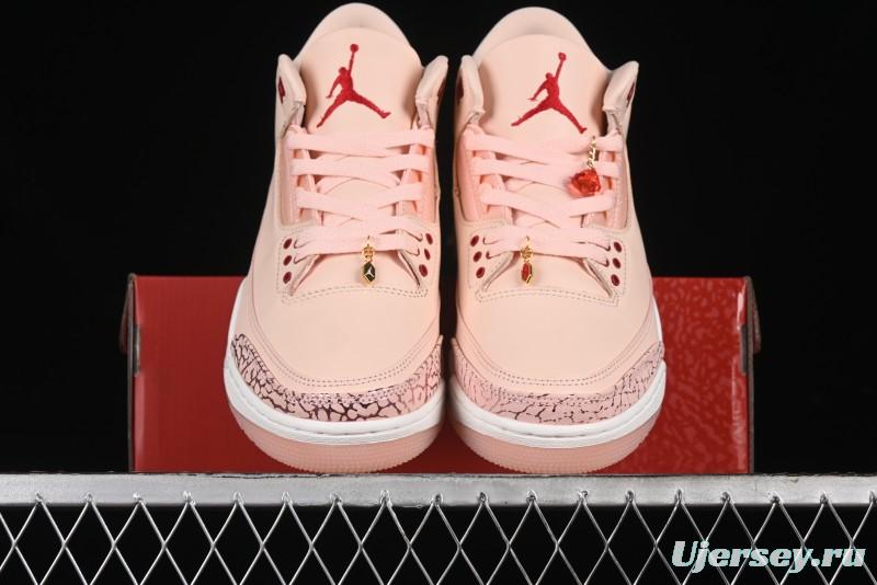Nike Air Jordan 3 Retro Valentine's Day Limited Edition Sneakers - HJ0178-600