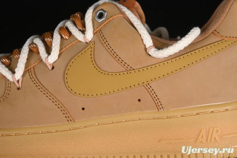 Nike Air Force 1 '07 Low Deconstructed Maize Casual Sneakers - CJ9197-102