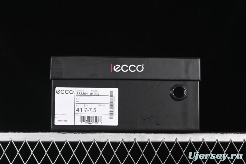 ECCO Street ACE Series Autumn New Retro Fashion Casual Leather Platform Sneakers - 63336101002