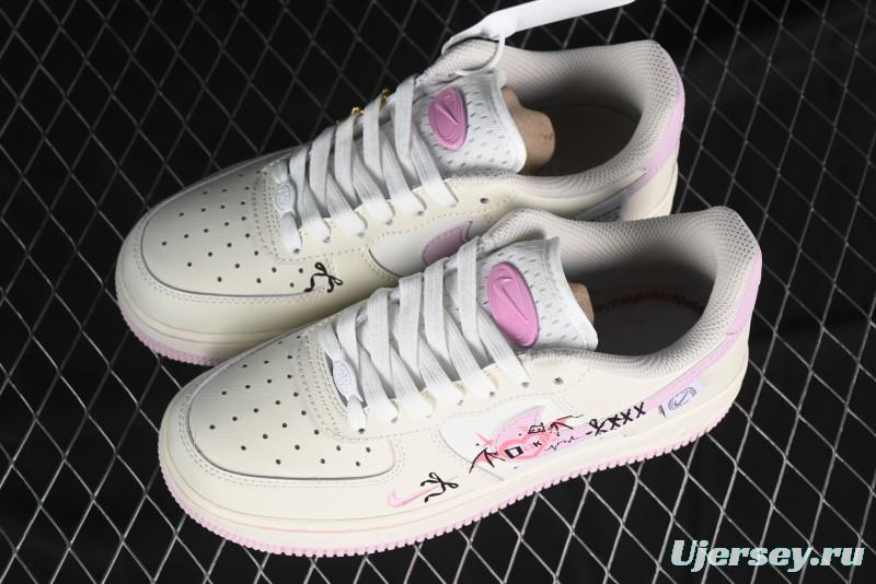 Nike Air Force 1 '07 Low Halloween Edition "Devil's Wings" Casual Sneakers - FB1839-121