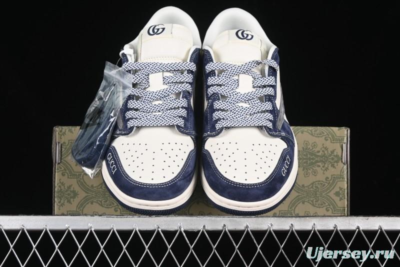 Nike Travis Scott x Fragment Design x Air Jordan 1 Low OG SP AJ1 Gucci Collaboration - XY2688-109