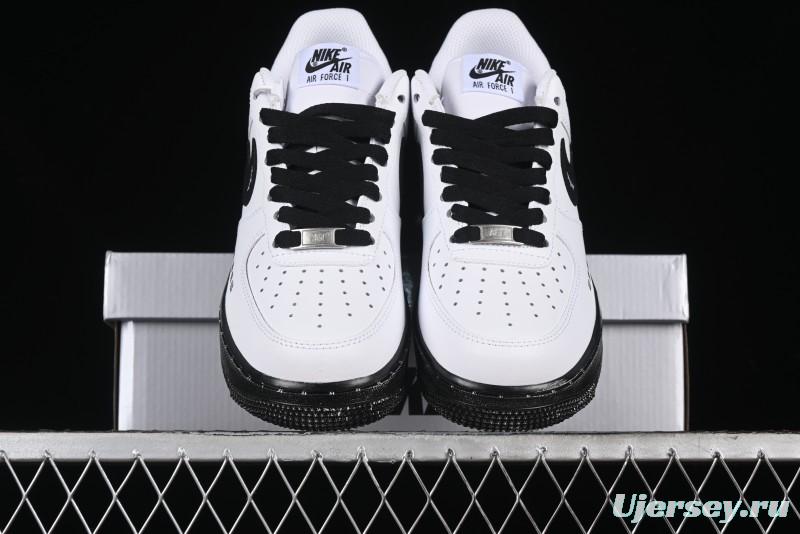 Nike Air Force 1 '07 Low Custom KAWS Bear Print Casual Sneakers - ZH0316-037