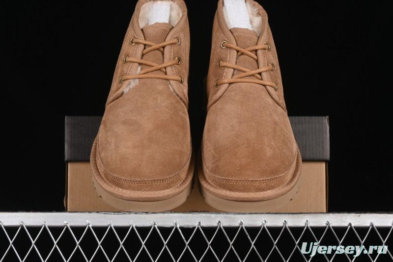 UGG Neumel Moc Ankle Boots in Chestnut Suede with Premium Comfort - 1153631