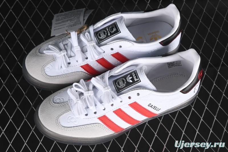Adidas Originals Gazelle Indoor II Retro Casual Slip-Resistant Wear-Resistant Low-Top Sneakers - II0013