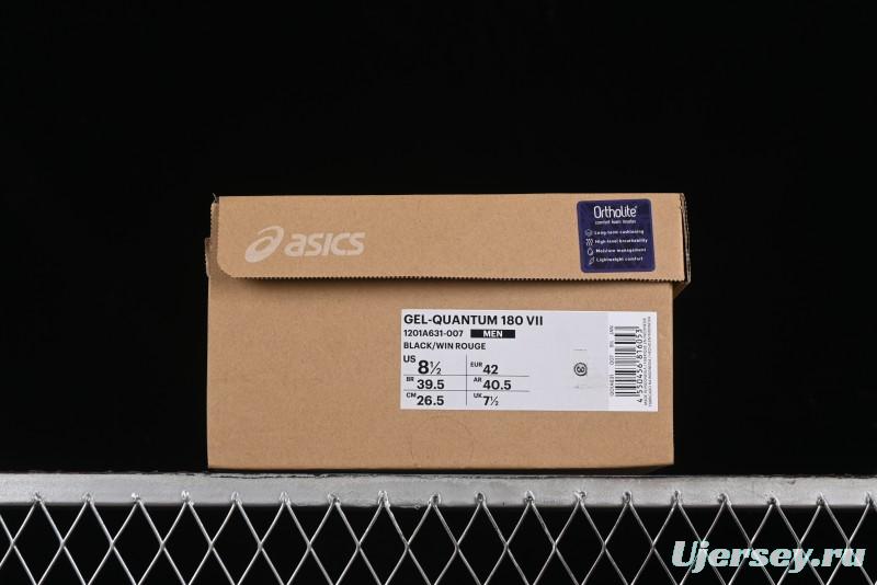 Asics Gel-Quantum 180 VII Retro Breathable Casual Shoes with Cushioning for Men - 1201A631-007