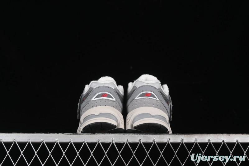 New Balance 2002R Series Kids' Hook & Loop Warm Lined Shoes - PV2002RG