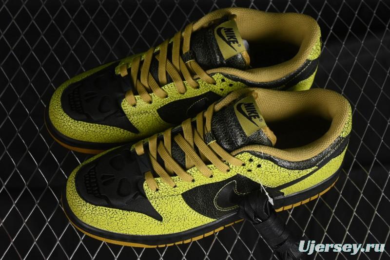 Nike Dunk Low "Halloween" Themed Low-Top Casual Sneakers - HV6103-300