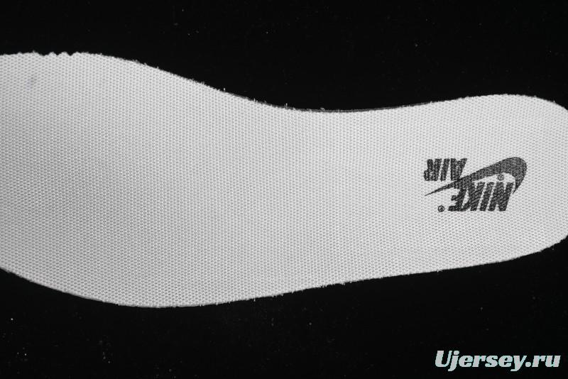 Nike Travis Scott x Fragment Design x Air Jordan 1 Low OG SP AJ1 Black Logo Drawstring Low-Top Casual Sneakers - SJ0086-135