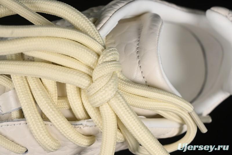 Alexander McQueen Flexion Retro Sneakers in Off-White with Anatomical Design and Split Sole - 2024s