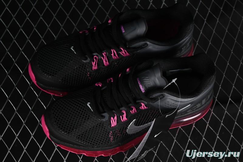 Nike Air Max 2013 Retro Breathable Mesh Cushioned Running Shoes - 555753-001