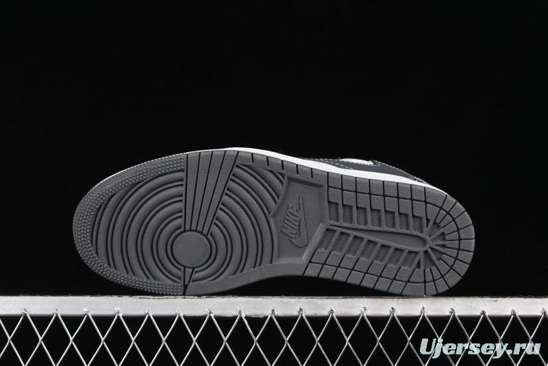 Nike Travis Scott x Fragment Design x Air Jordan 1 Low OG SP AJ1 Retro Sneakers - XZ3398-003