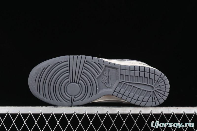 Nike SB Dunk Low The North Face Collaboration - Anniversary High-End Customized Low-Top Casual Skate Shoes - DQ1098-513