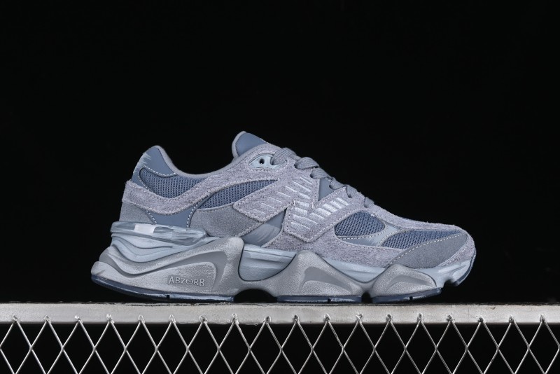 Joe Freshgoods x New Balance 9060 Retro Running Sneakers with ABZORB Cushioning - U9060IB