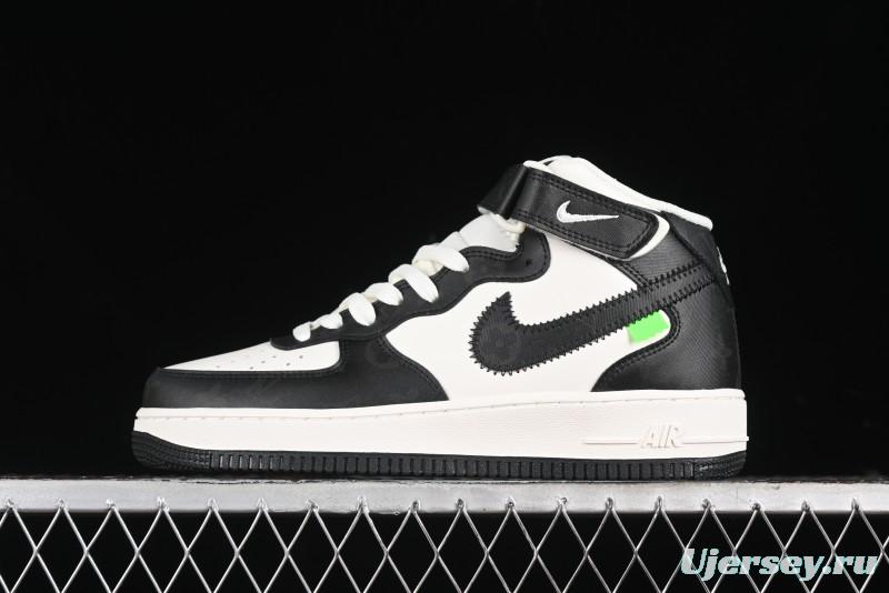 Nike Air Force 1 '07 Mid Casual Sneakers in Black - LL0222-005