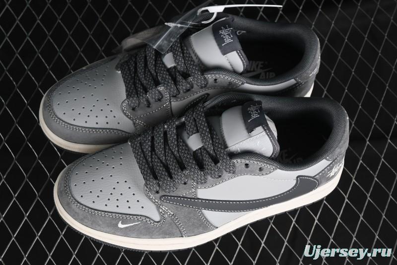 Nike Travis Scott x Fragment Design x Air Jordan 1 Low OG SP AJ1 - SJ2068-120