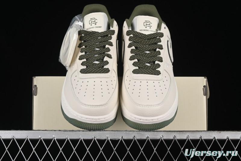 Nike Reigning Champ Air Force 1'07 Low Casual Sneakers with 3M Reflective Custom Leather - RC2369-173