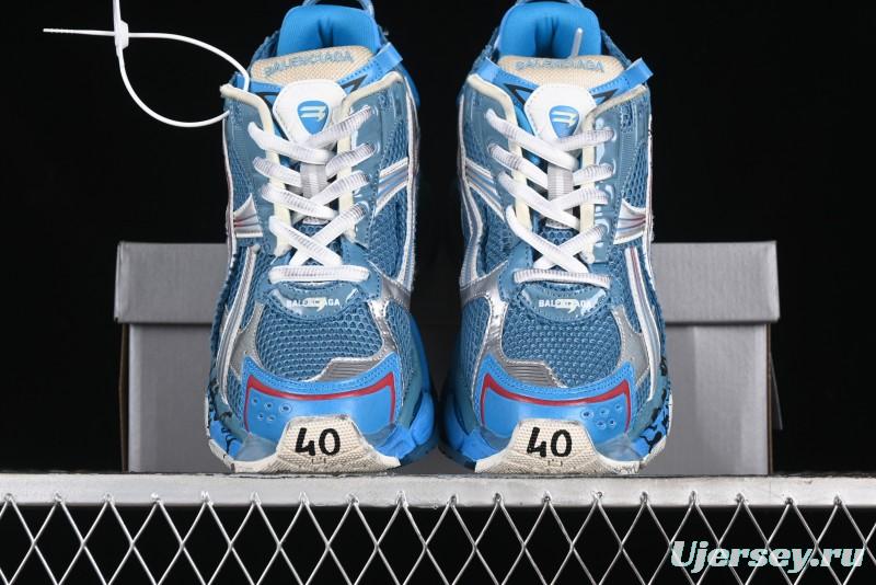 Balenciaga Runner Kith Four Color Retro Casual Shoes - WRNMT4896