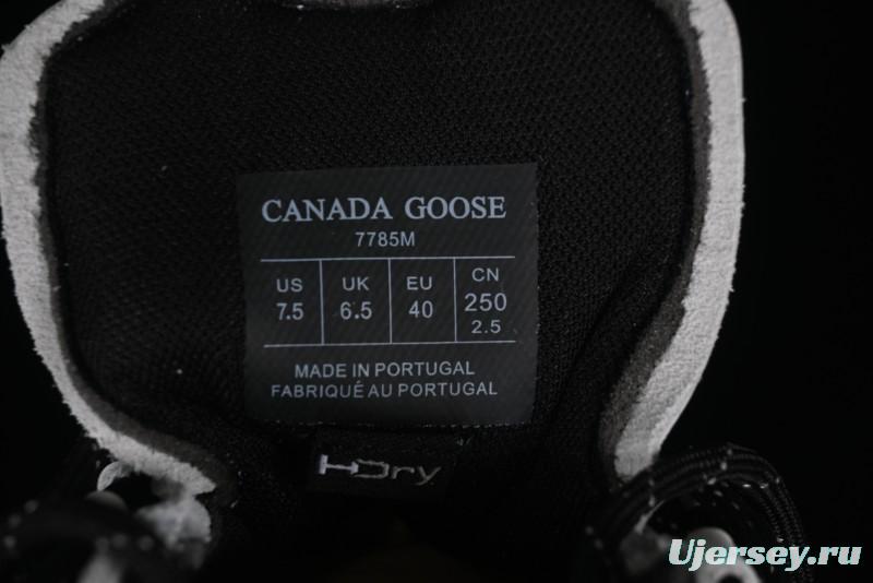 Canada Goose Glacier Trail Waterproof Leather Low-Top Lifestyle Sneakers - 7785M