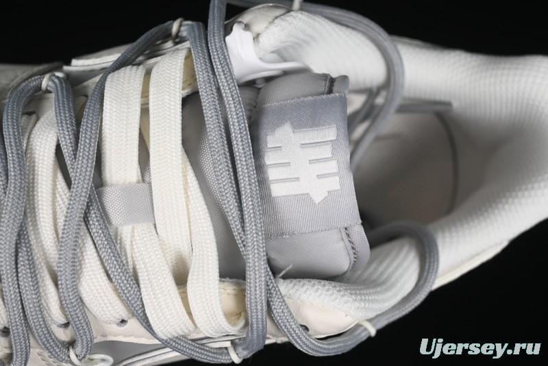 Nike Air Force 1 '07 Low UN Collaboration - Beige Silver Trim Lace-Up Casual Sneakers - SJ1198-500