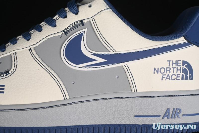 Nike Air Force 1 '07 Low The North Face Collaboration - Blue White Grey - KK1988-016