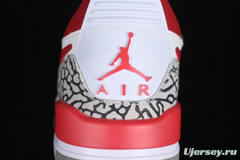 Nike Air Jordan Legacy AJ312 Low Sneakers with Triple Strap Design - FQ7827-106