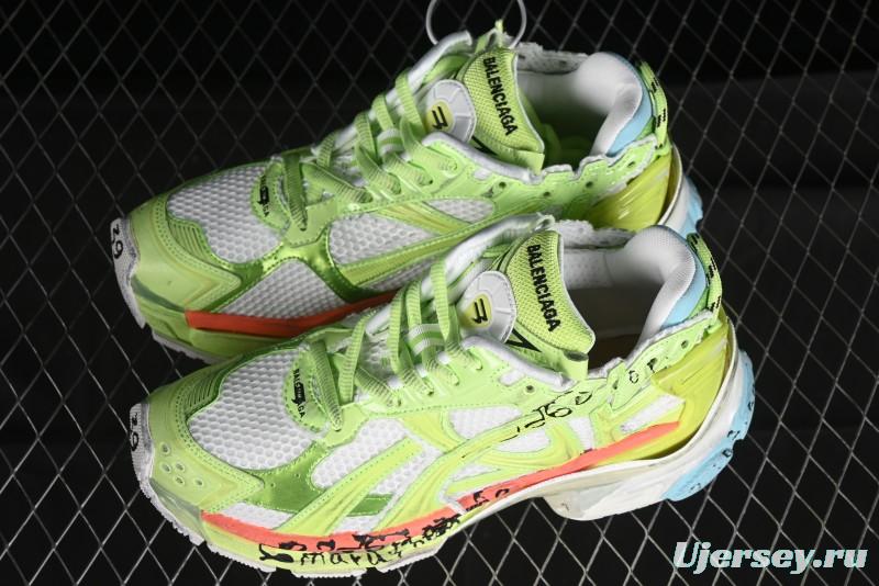 Balenciaga Runner Kith Four Color Retro Casual Sneakers - WRNMT4697