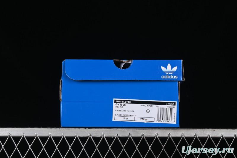 Adidas Puffylette GY1596 Winter Slip-On Sneakers with Warm Lining - AJC3