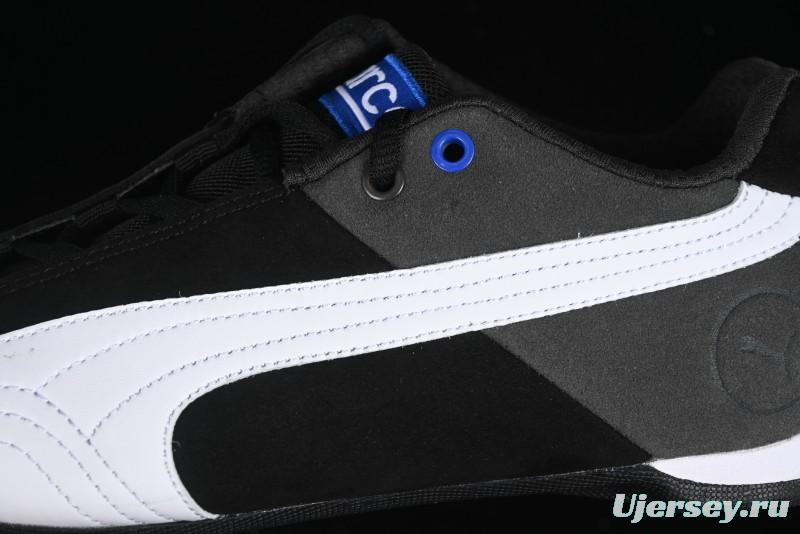 Puma Sparco Future Round Toe Lace-Up Leather Cowhide Fabric Low-Top Lifestyle Casual Shoes - 307936-01