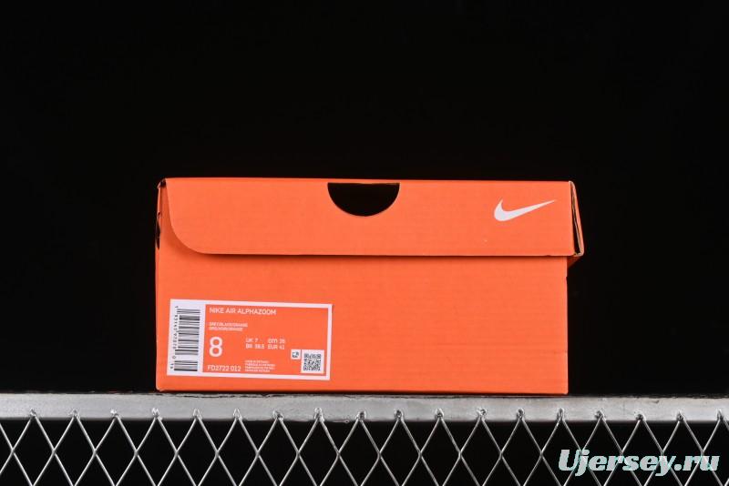 Nike Air Alphazoom Lightweight Breathable Running Shoes with Cushioning - FD2722-012