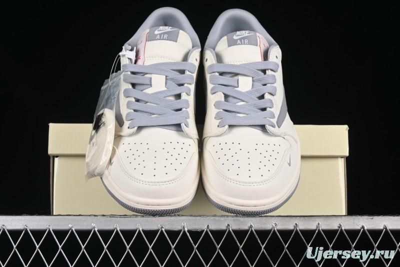 Nike Travis Scott x Fragment Design x Air Jordan 1 Low OG SP AJ1 Supreme Collaboration - XZ1168-003