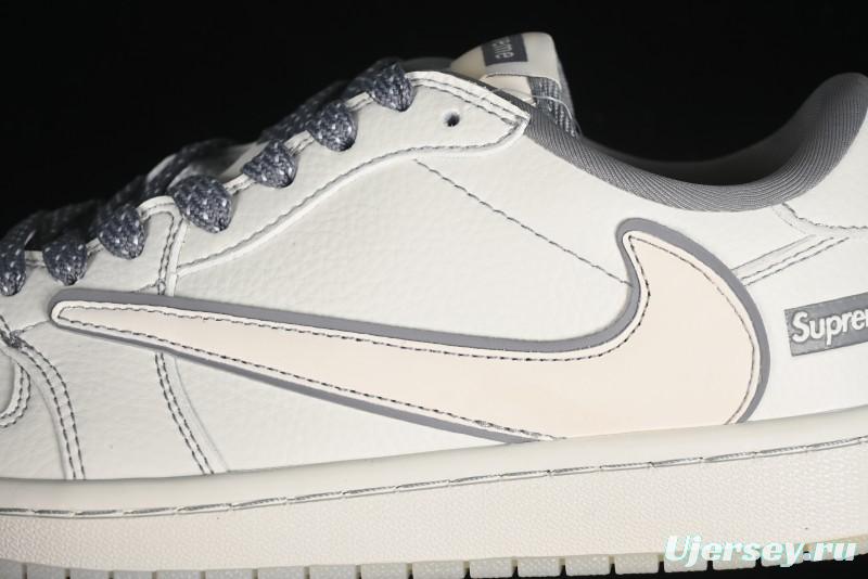 Nike Travis Scott x Fragment Design x Air Jordan 1 Low OG SP AJ1 Supreme Collaboration - CH6336-011