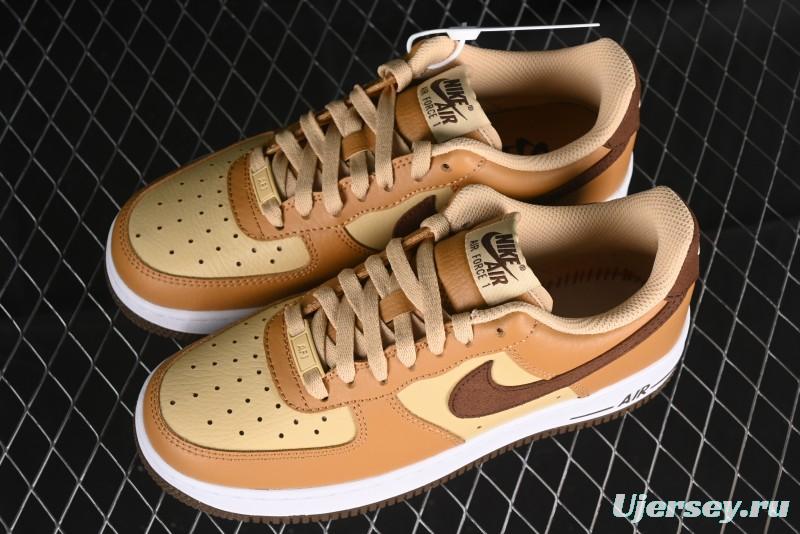 Nike Air Force 1 '07 Low Casual Sneakers with Full-Length Air Cushion - HQ3905-200