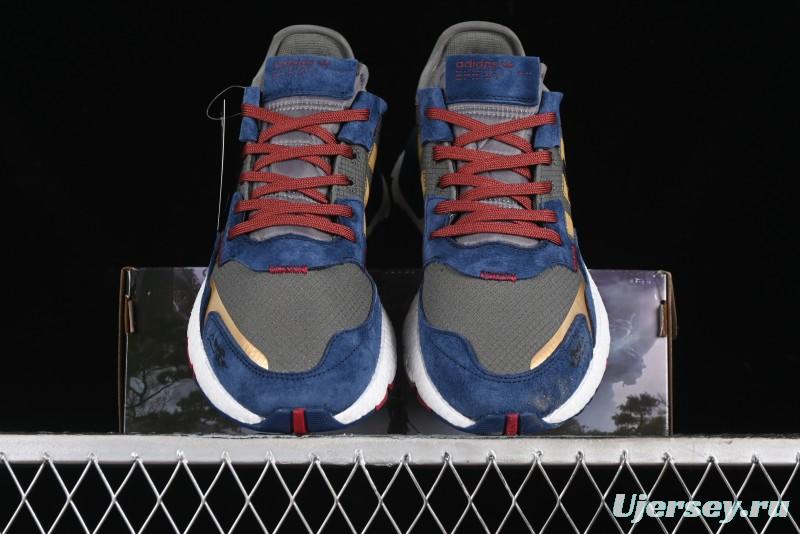 Adidas Nite Jogger Boost Retro Running Shoes with 3M Reflective Design - GY0028