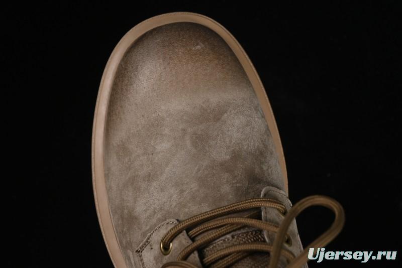 Timberland Outdoor Mid-Top Casual Chukka Boots with Premium Suede Leather and Anti-Odor Insole - TB10088KHAKI