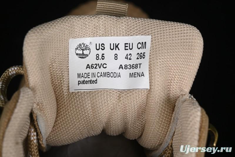 Timberland Outdoor Mid-Top Casual Yellow Boots with Anti-Odor Insole - TBA8368T997