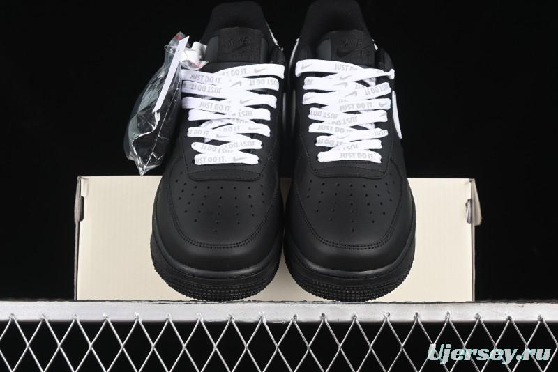 Nike Air Force 1 '07 Low Graffiti White Black Casual Sneakers - CW2288-017