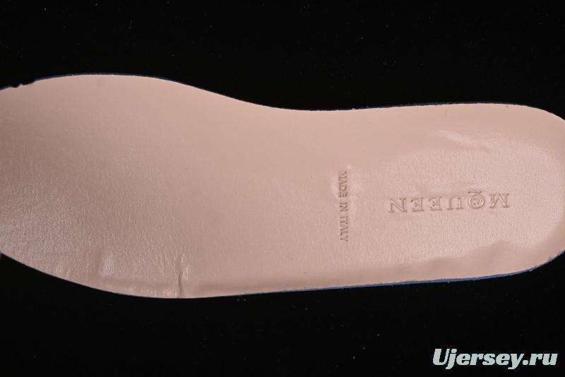 Alexander McQueen Flexion Retro Sneakers in Pink with Anatomical Design and Split Sole - 2024s