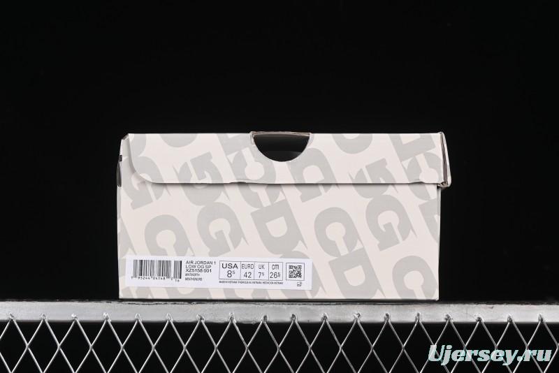 Nike Travis Scott x Fragment Design x Air Jordan 1 Low OG SP AJ1 Supreme North Face Collaboration - XZ5158-001